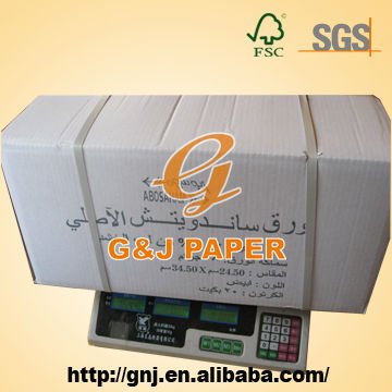 Waterproof Double Sided Food Wrapping Paper Manufacturers
