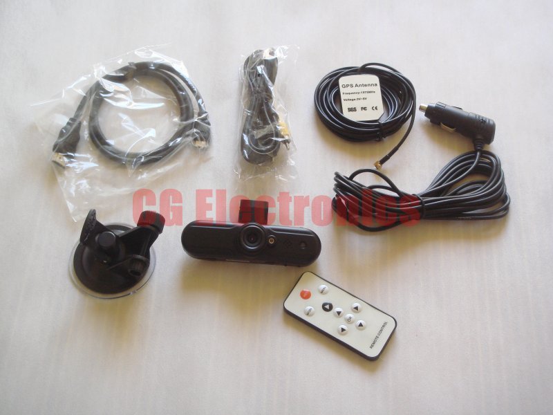 Original V1000GS 5.0MP Full HD 1920x1080p Vehicle Car DVR Camcorder w/GPS Logger/G-Sensor/Infrared Laser/HDMI Output
