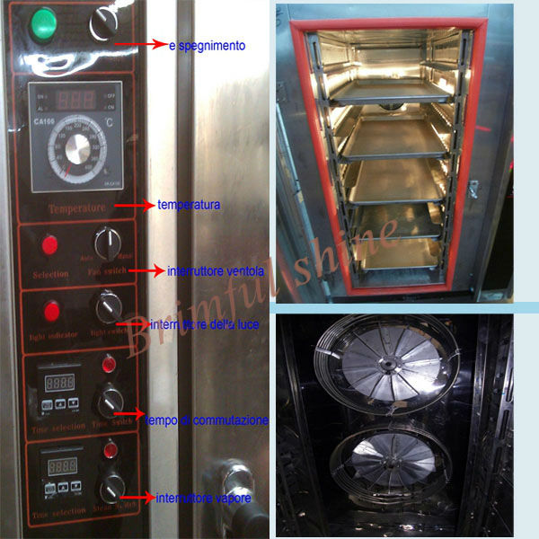 2014 new style convection oven/ gas oven with proofer