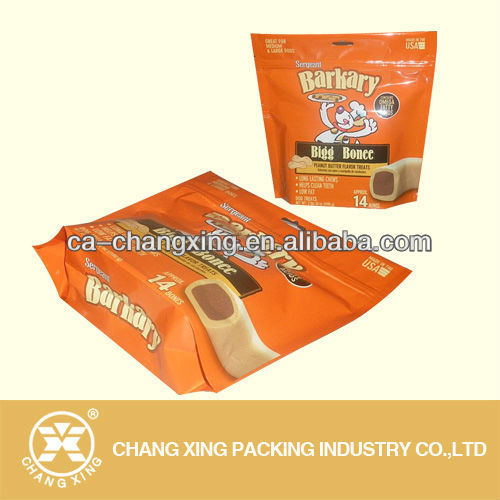Custom printed metalization ziipr bag for chewing gum packaging