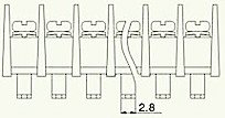 Pcbバリア端子台7.62mm20akf25rm-7.62バリアターミナルコネクタストリップ仕入れ・メーカー・工場