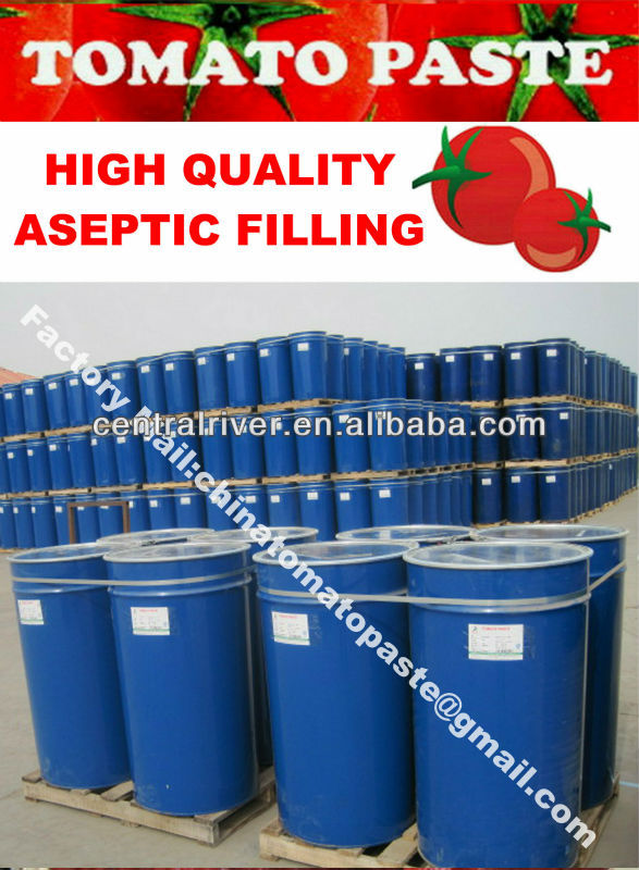 Tomato paste 36-38 Brix Cold break 2013 Crop