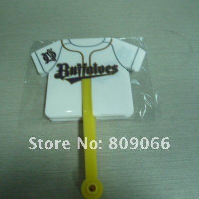 black 7pcs promotion PP promotional fold fan black 7pcs promotion PP promotional fold fan