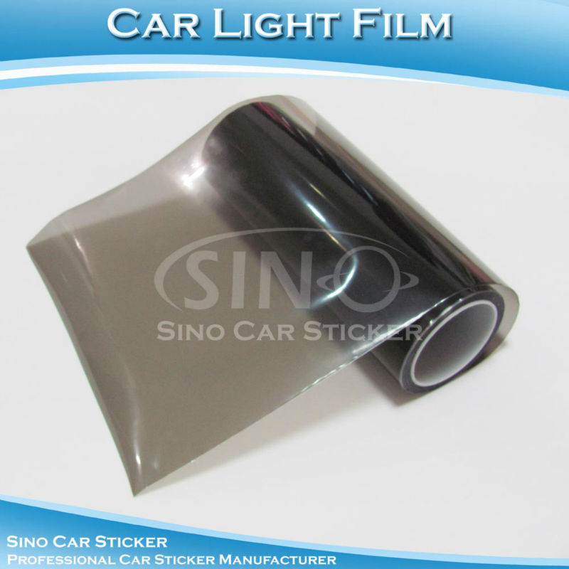 シノ0.3*10m車のヘッドライトの車のステッカーのビニールのフィルムのオート色合いの光の色合いのフィルムのステッカーの車のステッカーを導いた問屋・仕入れ・卸・卸売り