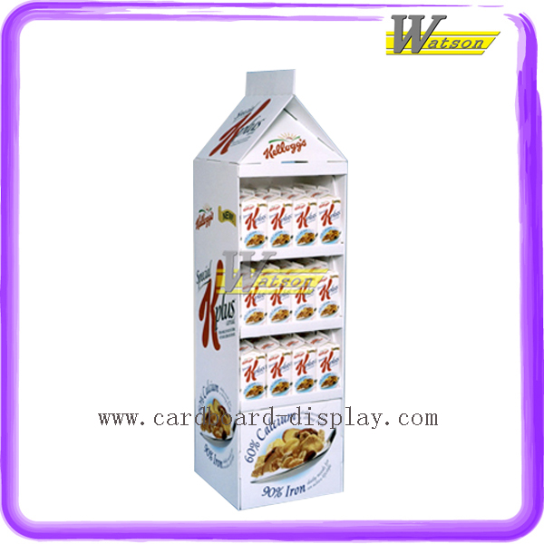 Chocolate Bars Ladder Design Cardboard Exhibition Display Box