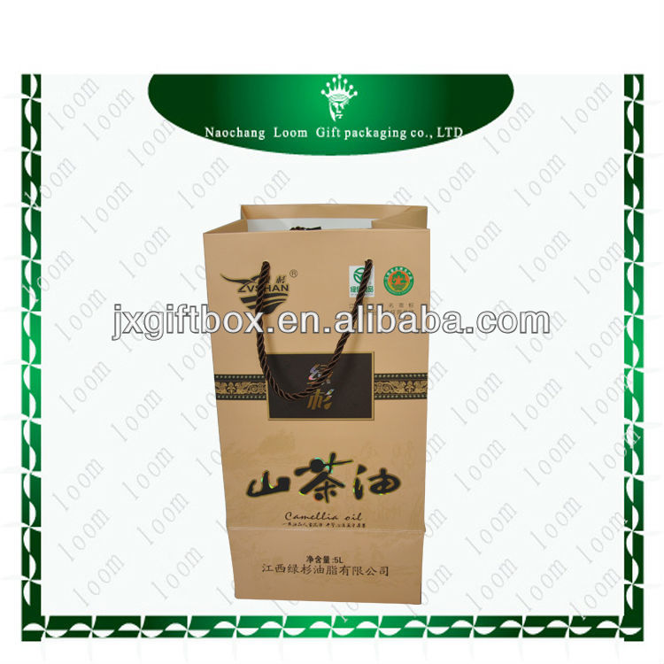 2014 Drinking Water Printing Packing box carton,Coconut Oil carton box,Camellia Oil Paper carton