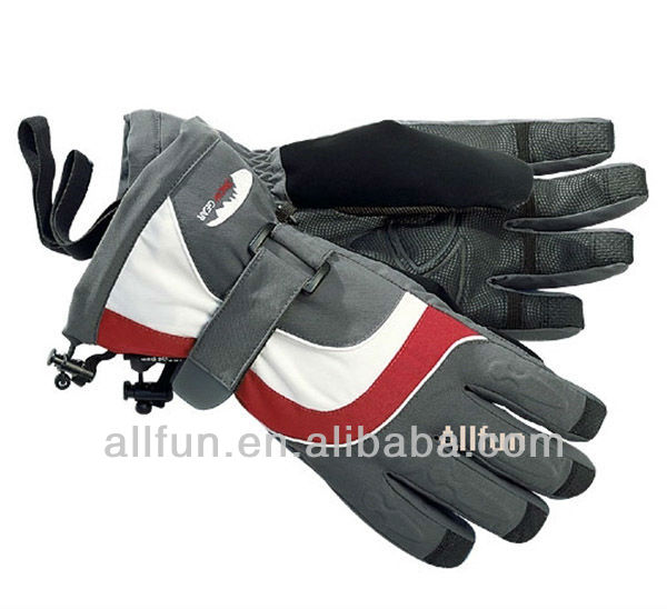 新しいデザインかなり有用な冬のスキー手袋メーカー卸売クールホワイト問屋・仕入れ・卸・卸売り