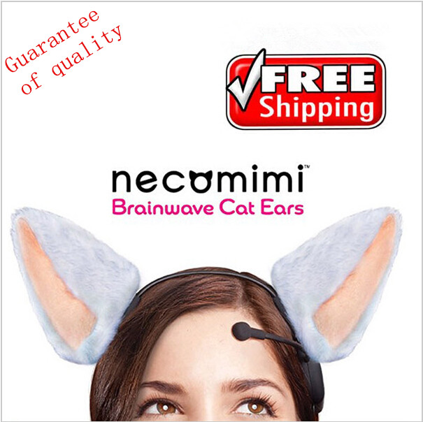 Free Shipping Neurosky Necomimi Brainwave Cat Ears Novelty One
