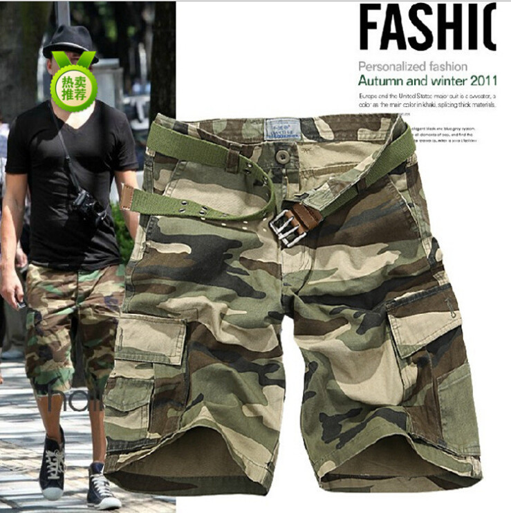 New Summer 2015 Men\'S Fashion Designer Bermudas Lo...