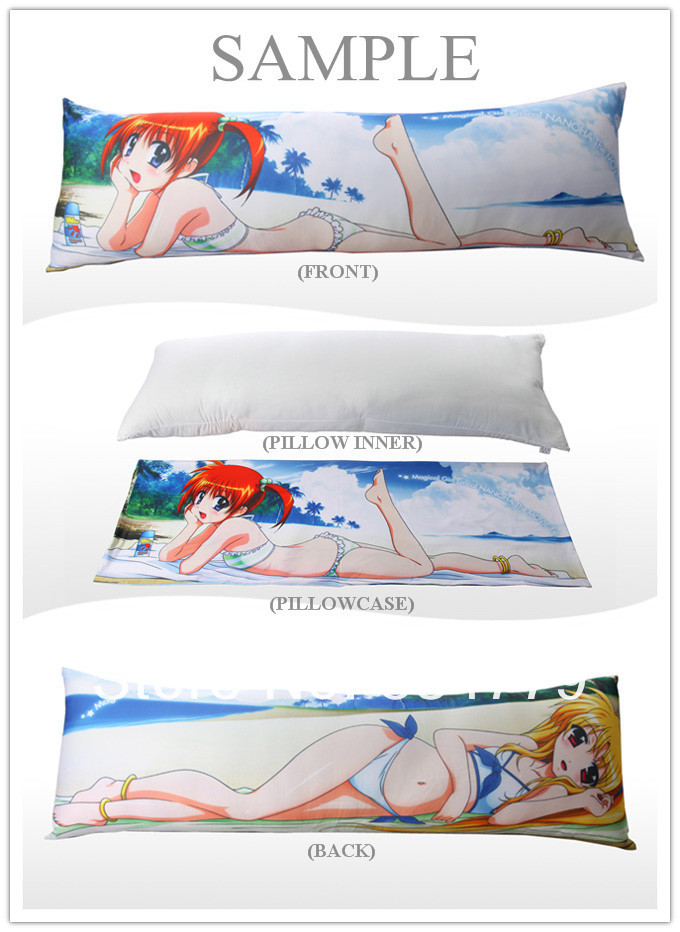 Upgrade Anime Dakimakura Hugging Body Pillow Case To 2 Way