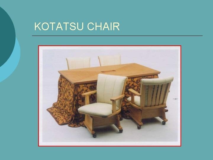 Kotatsu Chair 
