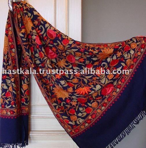 Pashmina Shawls with Embroidery