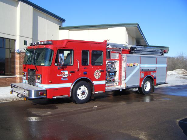 See larger image Darley fire truckDragon