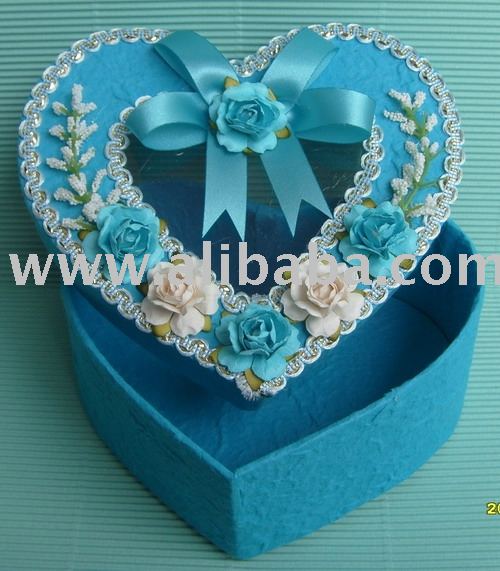 Saa paper box for wedding gift