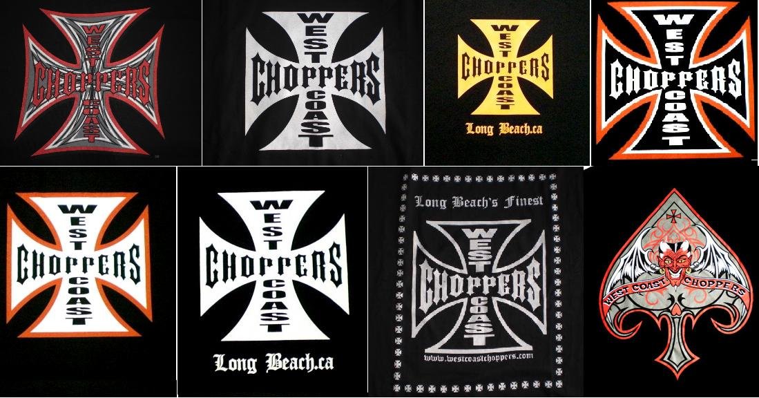 See larger image 8 DESIGNS OF WEST COAST CHOPPERS TSHIRTS ALL SIZES