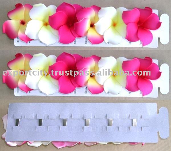 flowers hair clip