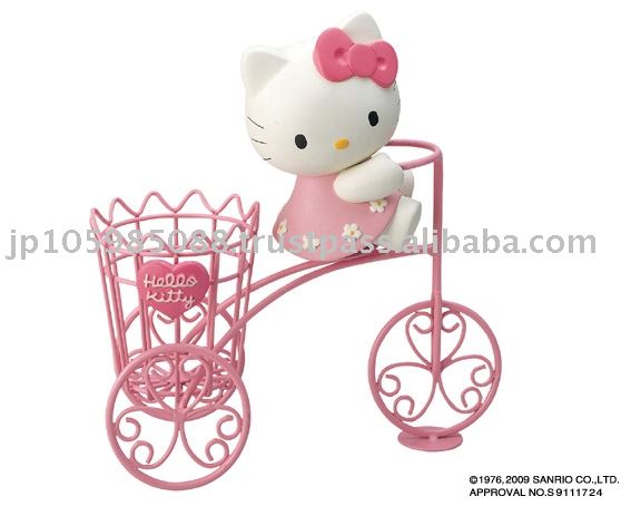  - Hello_Kitty_Bicycle_Planter_Holder