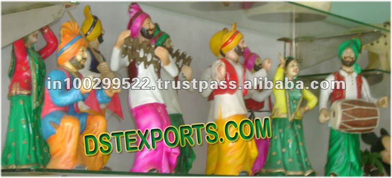 See larger image PUNJABI WEDDING BHANGRA STATUES