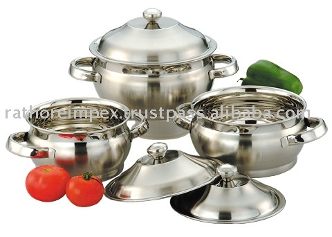 See larger image: OLYMPIA CASSEROLE cookware sets. Add to My Favorites