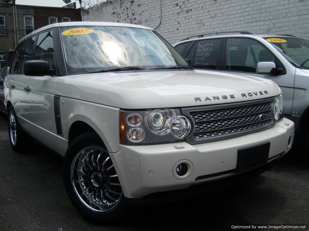 2007 Used Cars Land Rover Range Rover Supercharged White ...