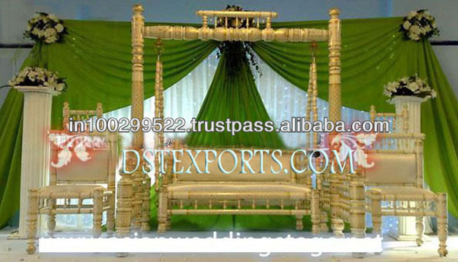 INDIAN WEDDING STAGE WITH