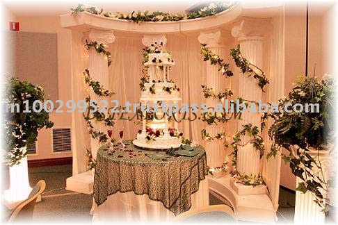 Wedding Stage Embroidered Backdrop We are original manufacturers exporters
