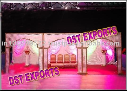 See larger image ROYAL WEDDING STAGE BACKDROP SET