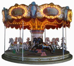 ANTIQUE TOY TRUCK CAROUSEL BY TOMAS - ANTIQUE TOYS PRICE LISTINGS