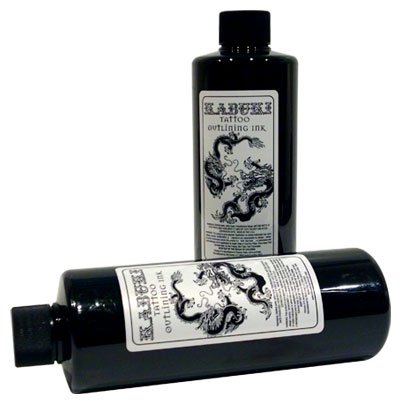 Tattoo Supplies – Skin Candy Kabuki Black Outlining Tattoo Ink