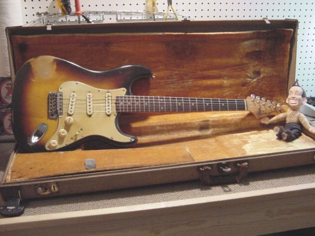 stratocaster. 1961 Fender Stratocaster