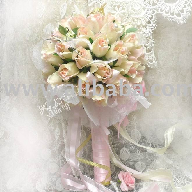 See larger image wedding bouquetchampagnebig