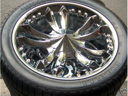 22 Jesse James Rims357 Mag With Tires 22 Inches