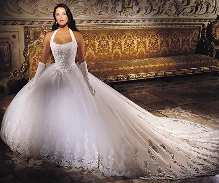 Demetrios Inspired Wedding Dress