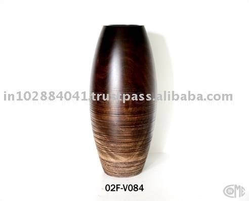 Flower Vase on Antique Hand Carved Wooden Flower Vase Designer Jpg