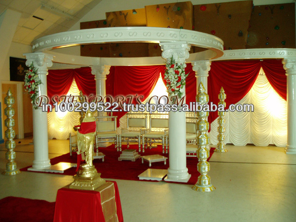 See larger image INDIAN WEDDING ROUND MANDAP SET