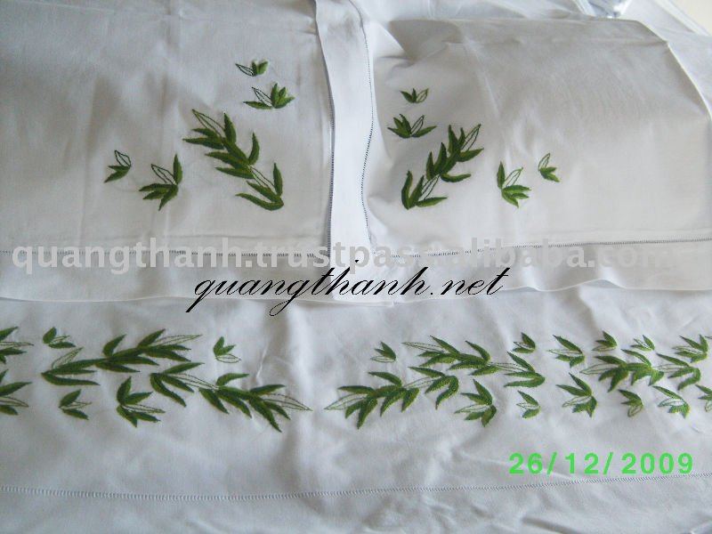 See larger image hand embroidery bed sheet