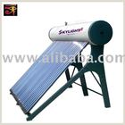 Solar Water Heater Pressurized with Vaccum Tubes and Heat Pipes