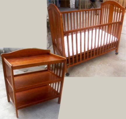 Baby Crib And Changing Table Set Sales, Buy Baby Crib And Changing ...