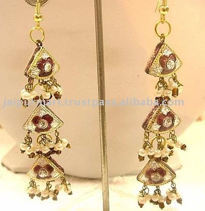 ... Lakh Jewellery Earrings > Wholesale Lakh/Lac Fashion Jewelry of Jaipur