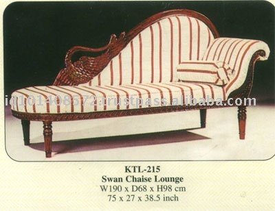 Leather Chaise Lounge Furniture on Chaise Lounge Mahogany Indoor Furniture  Products  Buy Swan Chaise