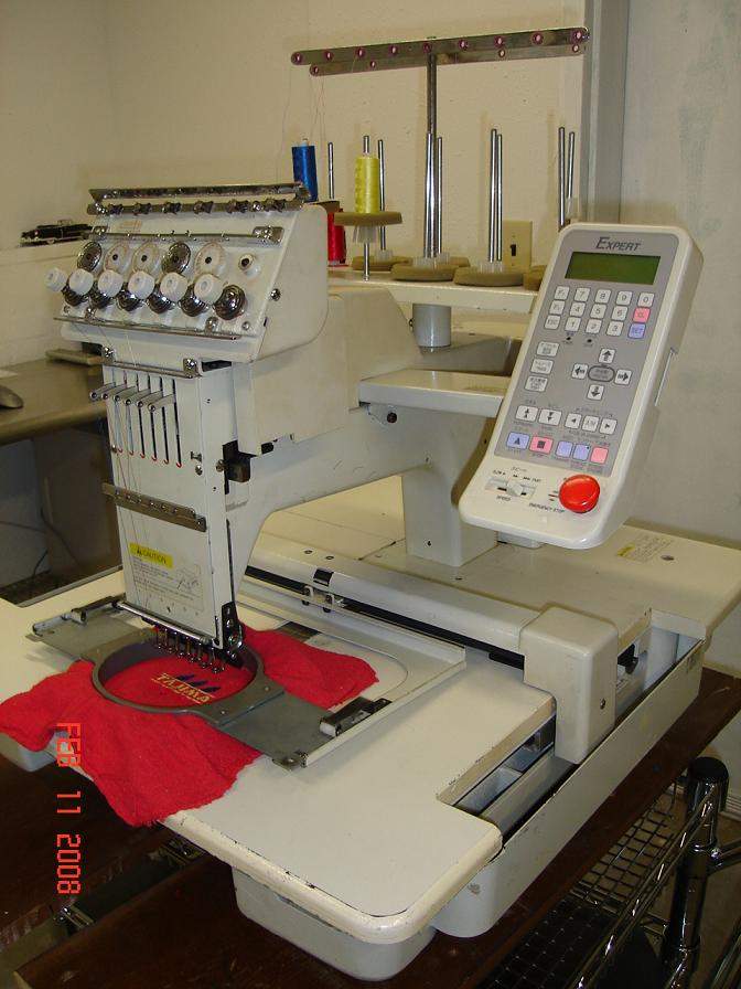 See larger image: Toyota 820A commercial embroidery machine See larger image: Toyota 820A commercial embroidery machine