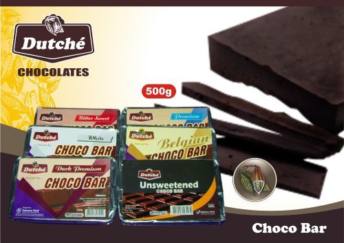 chocolate bar ingredients. Dutche Chocolate Bar