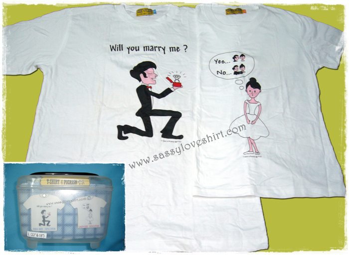 Will U marry me TShirt