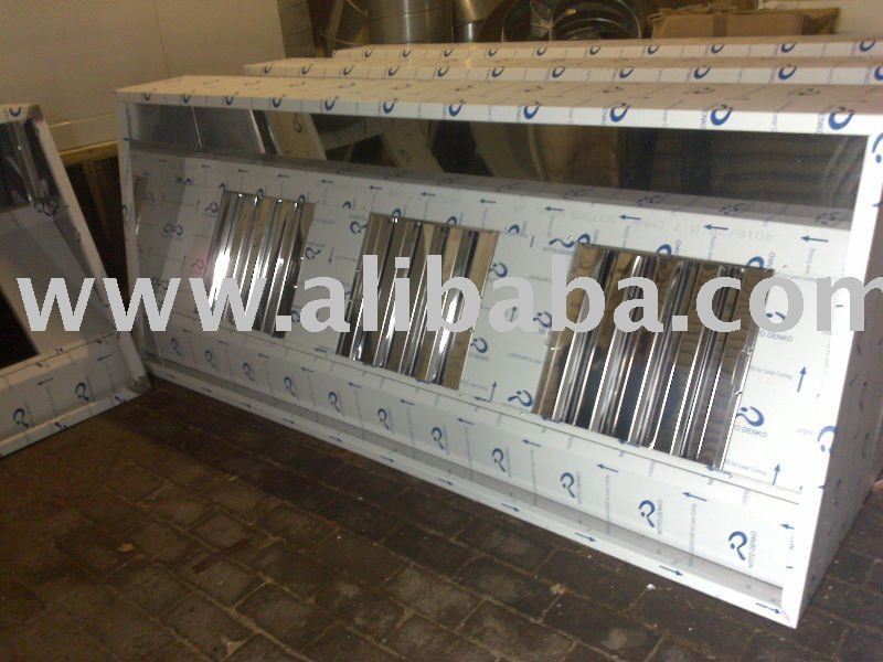Commercialkitchen Stainless Steel Canopy 8ft Photo