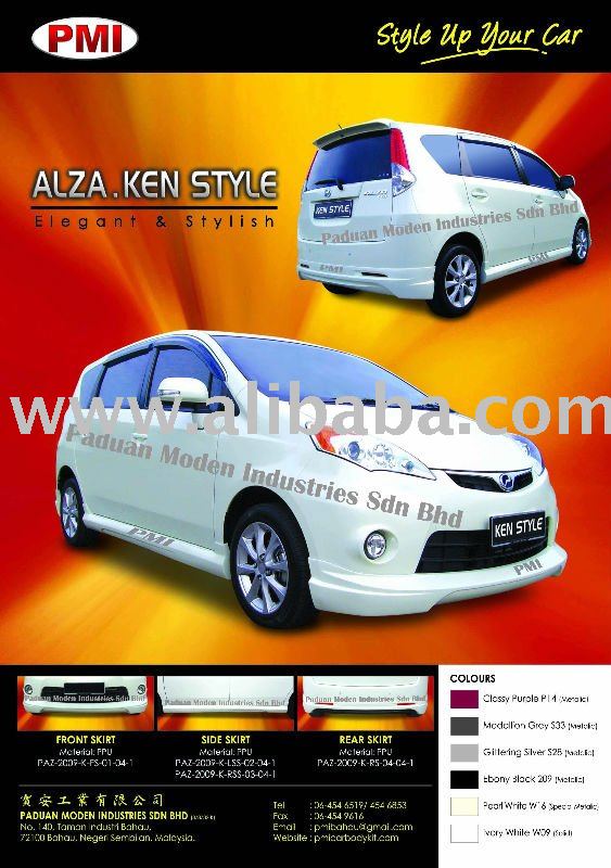 perodua alza modified. Perodua Alza Body Kit products