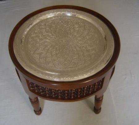 Silver Tray Table