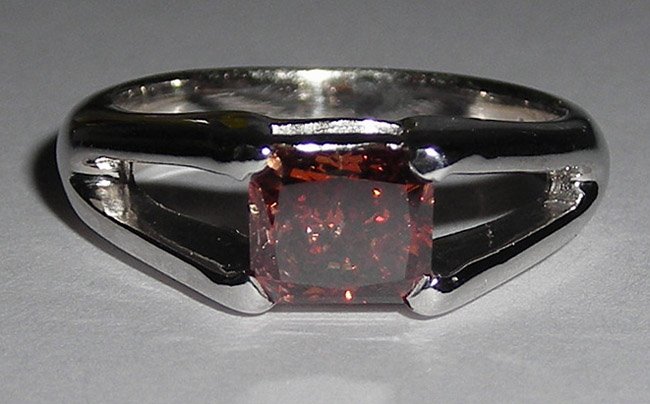 You might also be interested in Diamond Engagement Ring rough cut diamond 