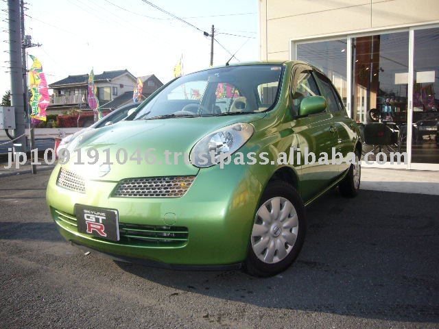 Japanese used cars Nissan March year 2004