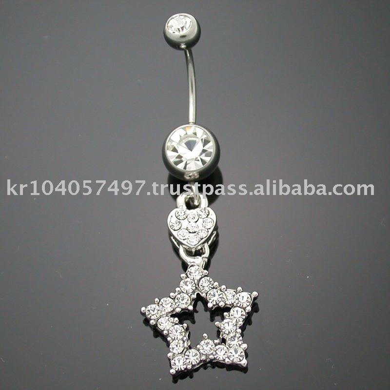 Body Jewelry, Banana Dangle, SDN222, Body Piercing Jewellery