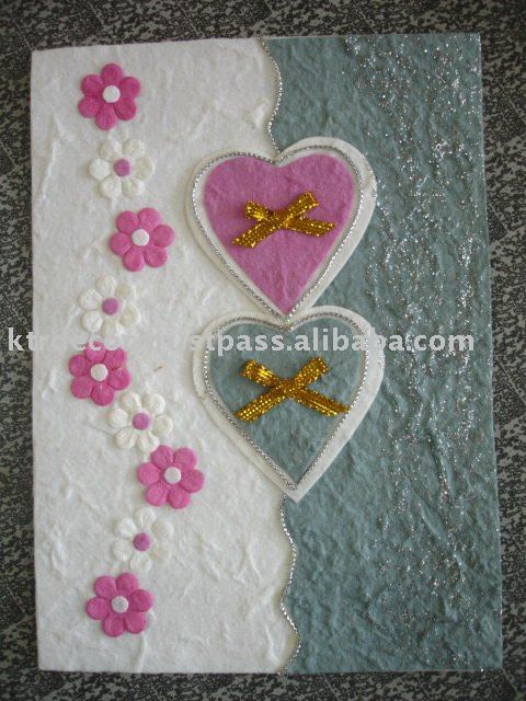 See larger image Handmade wedding cards